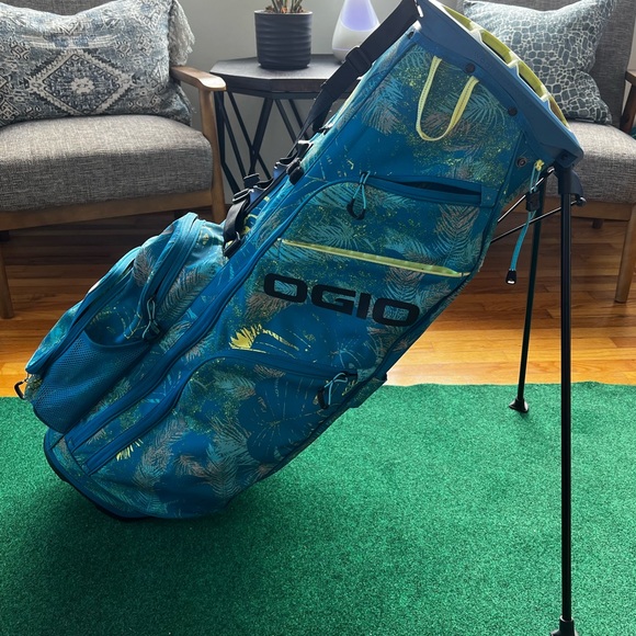 OGIO Bags Ogio 22 Woode 8 Hybrid Blue Floral Stand Golf Bag Poshmark